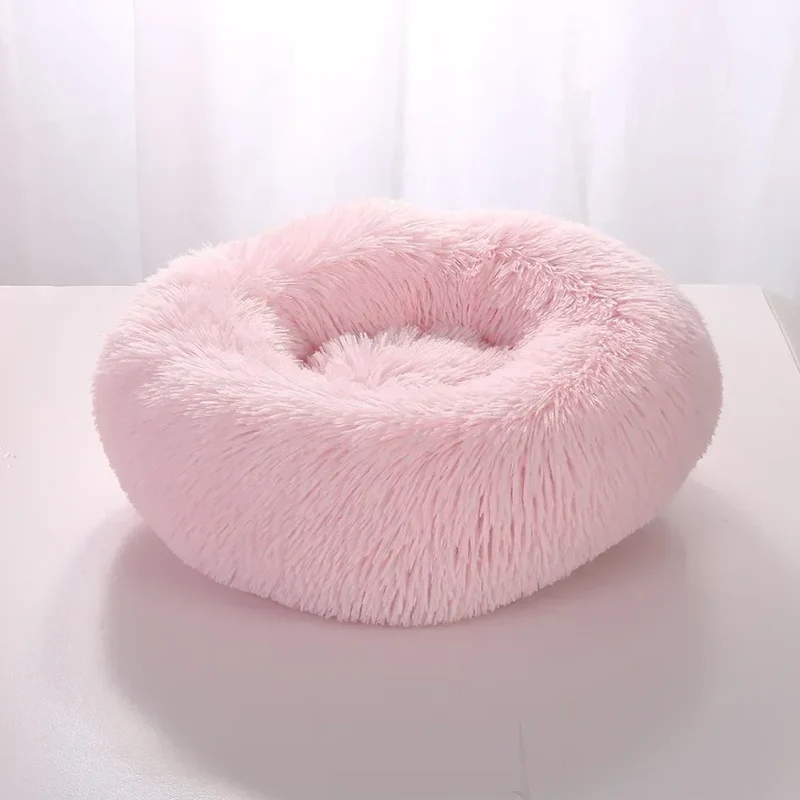 Super Soft Dog Bed Plush Cat Mat Dog Beds For Large Dogs Bed Labradors House Round Cushion Pet Product Accessories