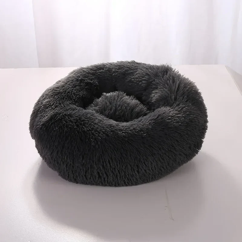 Super Soft Dog Bed Plush Cat Mat Dog Beds For Large Dogs Bed Labradors House Round Cushion Pet Product Accessories