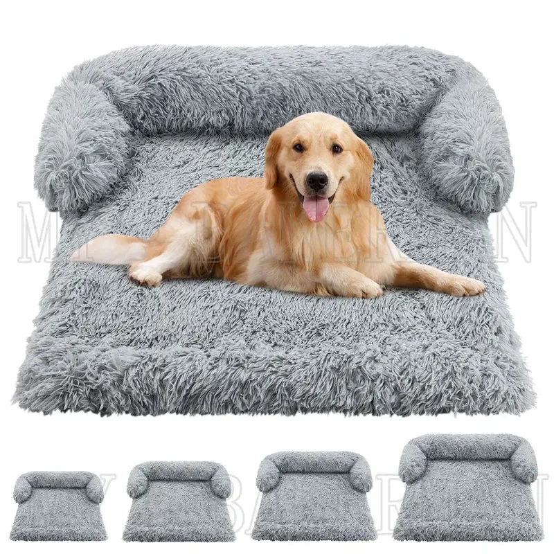 Large Dog Sofa BedPet Dog BedSofa Dog Pet Comfort BedWarm NestWashable Soft FurnitureProtective PadsCat Blanket