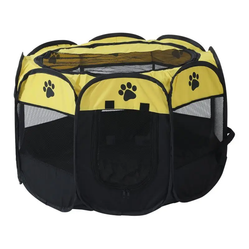 HOOPET Cat Delivery Room Detachable Summer Pet Tent Outdoor Dog Folding Fence Cat Cage Dogs Enclosure Surrounded Pet Supplies