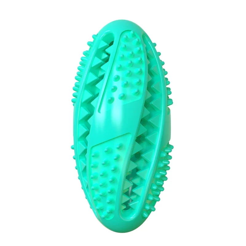 Pet Dog Toys Dog Interactive Natural Rubber Ball Puppy Chew Toy Food Dispenser Ball Bite-Resistant Clean Teeth Pet Playing Balls