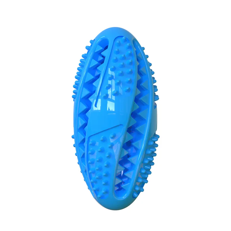 Pet Dog Toys Dog Interactive Natural Rubber Ball Puppy Chew Toy Food Dispenser Ball Bite-Resistant Clean Teeth Pet Playing Balls