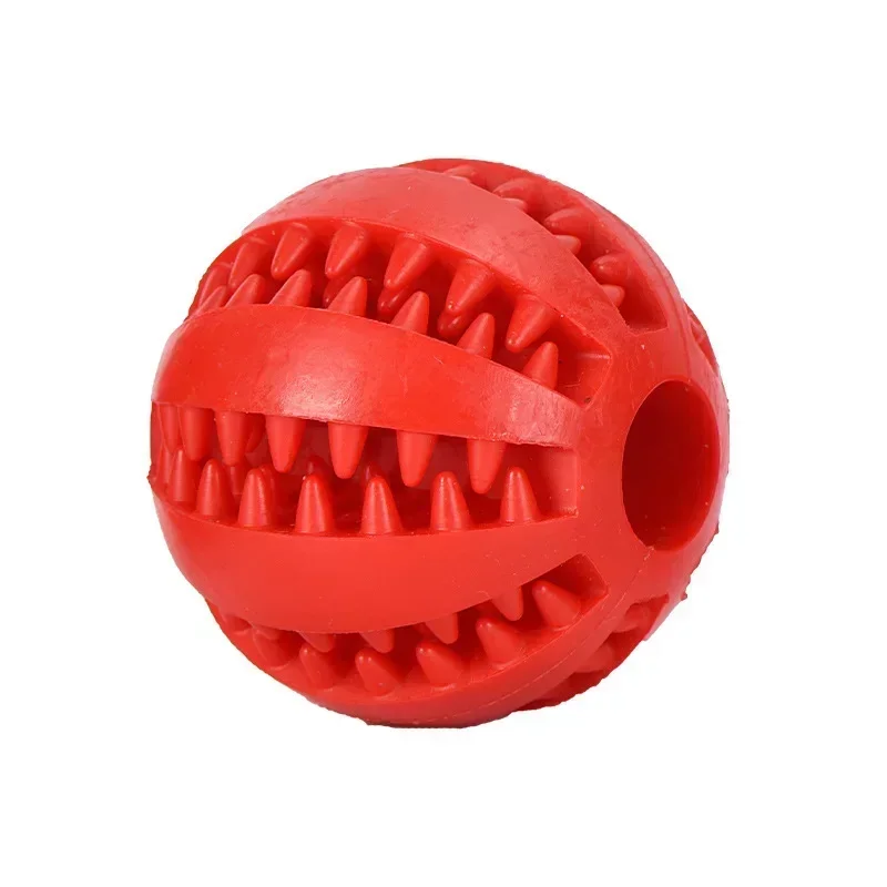 Interactive Rubber Balls for Small Large Dogs Puppy Cat Chewing Toys Pet Tooth Cleaning Indestructible Dog Ball Pet Dog Toy