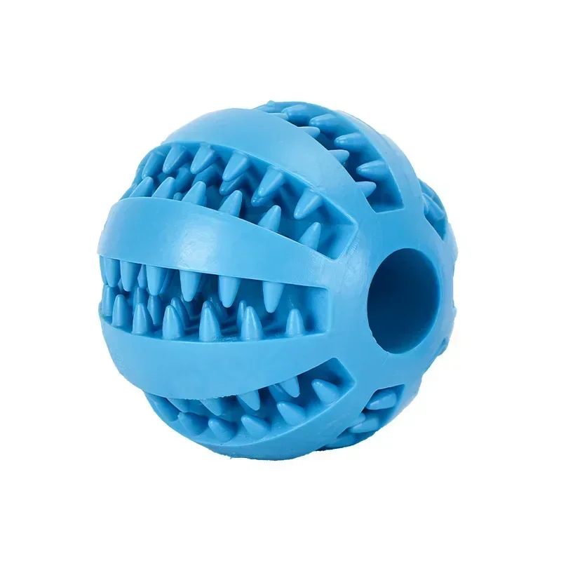 Interactive Rubber Balls for Small Large Dogs Puppy Cat Chewing Toys Pet Tooth Cleaning Indestructible Dog Ball Pet Dog Toy
