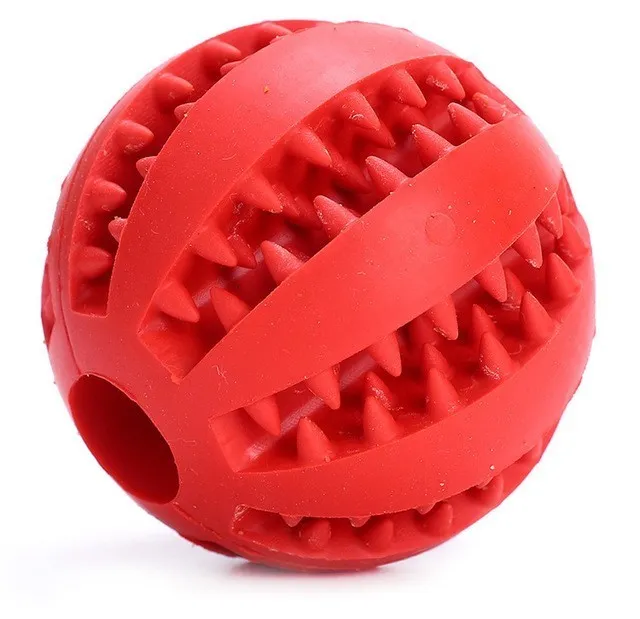 5/7/11cm Pet Dog Toys Extra-tough Rubber Jump Toy Interactive Elasticity Ball Dog Chew Toys For Dog Tooth Cleaning Treat Ball