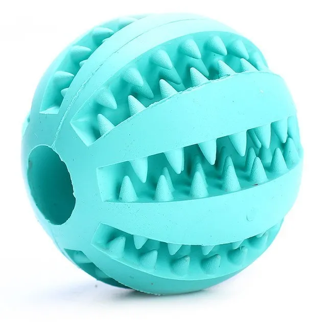 5/7/11cm Pet Dog Toys Extra-tough Rubber Jump Toy Interactive Elasticity Ball Dog Chew Toys For Dog Tooth Cleaning Treat Ball