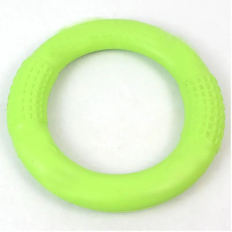 Dog Toys Pet Flying Disk Training Ring Puller Anti-Bite Floating Interactive Supplies Dog Toys Aggressive Chewing