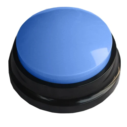 Voice Recording Button Dog Buttons for Communication Pet Training Buzzer 30 Second Record Playback Funny Gift for Study Office