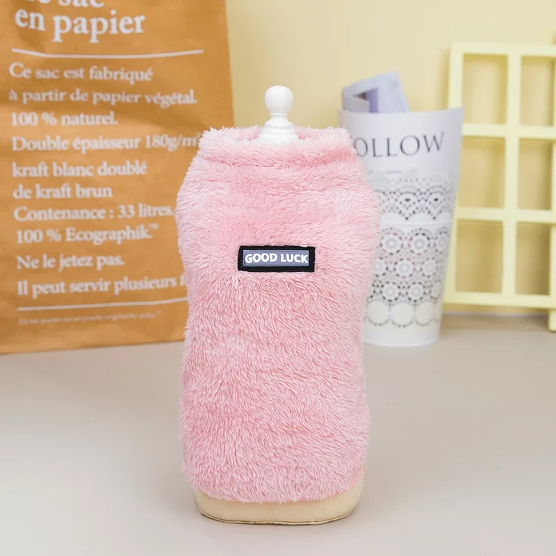 Warm Small Dog Clothes Soft Fleece Cat Dogs Clothing Pet Puppy Winter Vest Costume For Small Medium Dog Cats Chihuahua Yorkie