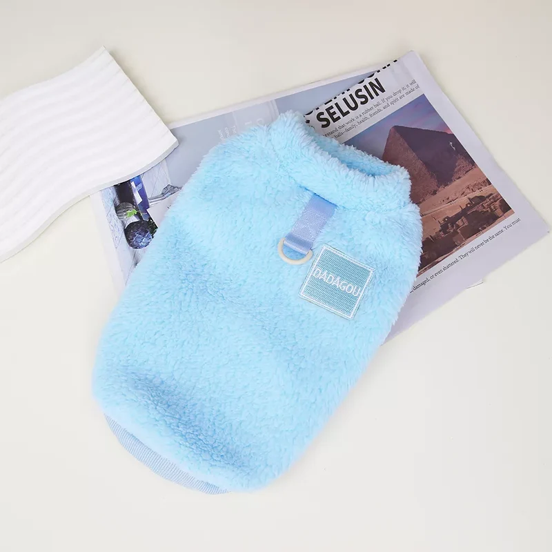 Warm Small Dog Clothes Soft Fleece Cat Dogs Clothing Pet Puppy Winter Vest Costume For Small Medium Dog Cats Chihuahua Yorkie