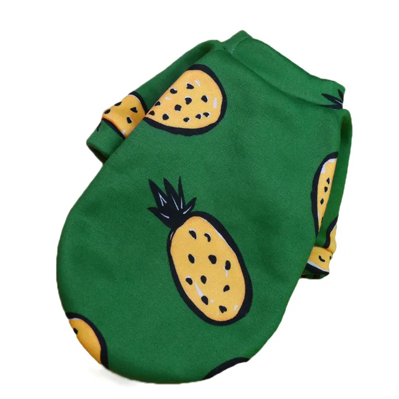 Cartoon Dog Vest Winter Warm Pet Clothes for Small Dogs Chihuahua French Bulldog Pug Sweatshirt Puppy Cats Coat Yorkie Clothing
