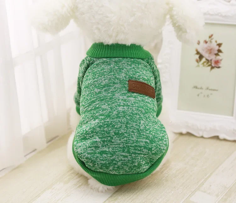 Dog Clothes for Small Dogs Soft Pet Dog Sweater Clothing for Dog Winter Chihuahua Clothes Classic Pet Outfit Small Dog Clothes