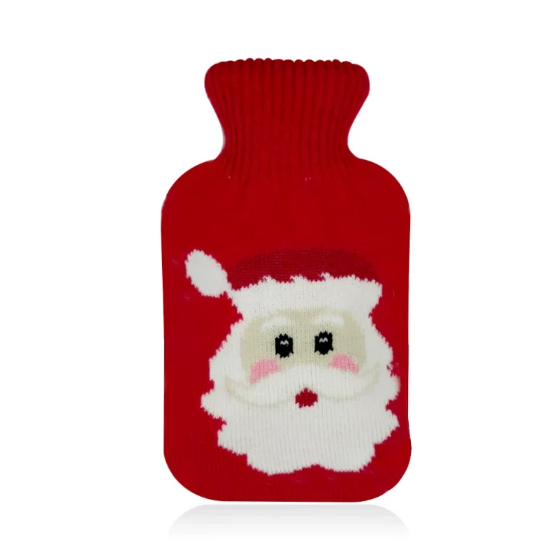 Ding Hot Water Bottle Cover Wool Cover Velvet Cloth Cover Cartoon Phone Case Two-Side Hand Putting Hot Water Bottle Cover Is a Hot Water Bottle Cover