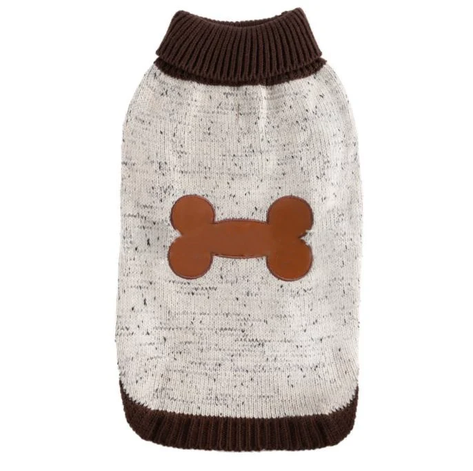 Pet Casual Sweater Christmas Elk Sweater Dog Sweater Small and Medium-Sized Dogs Autumn and Winter Warm Anti-Lint
