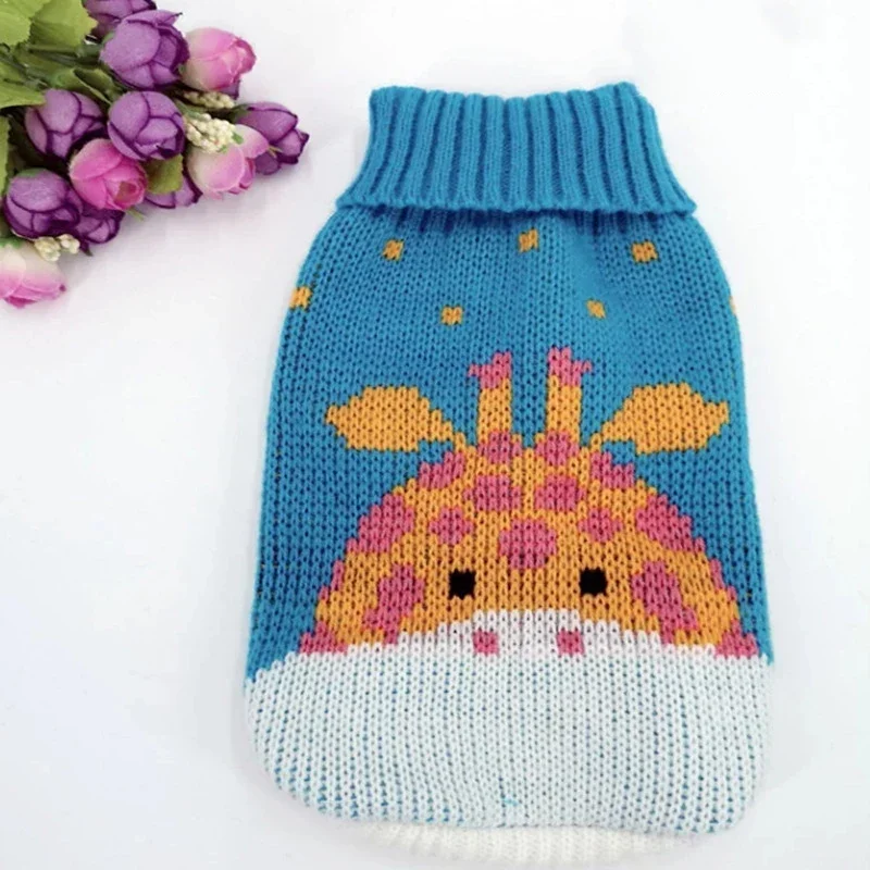 Winter Dog Clothes Christmas Holiday Sweater Chihuahua Teddy Outfit coat for Small Medium Large Dog and Cat Autumn Warm