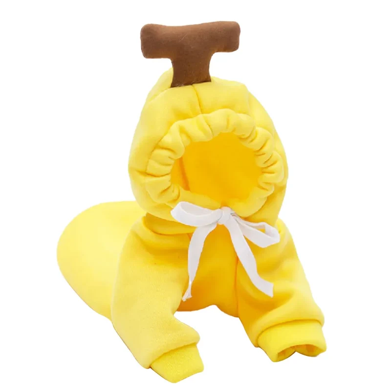 Dog Winter Warm Clothes Cute Plush Coat Hoodies Pet Costume Jacket For Puppy Cat French Bulldog Chihuahua Small Dog Clothing