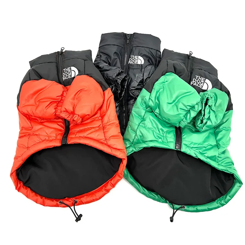 Winter Dog Jacket Pet Clothes Waterproof French Bulldog Yorkshire Chihuahua Small Medium Dogs Coat Warm Puppy Cat Clothing