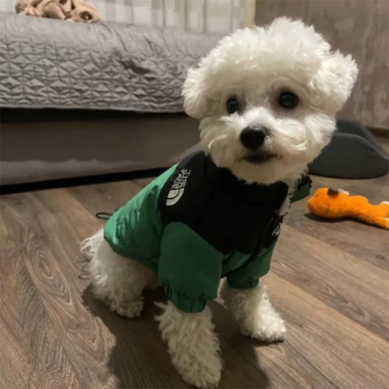 Winter Dog Jacket Pet Clothes Waterproof French Bulldog Yorkshire Chihuahua Small Medium Dogs Coat Warm Puppy Cat Clothing
