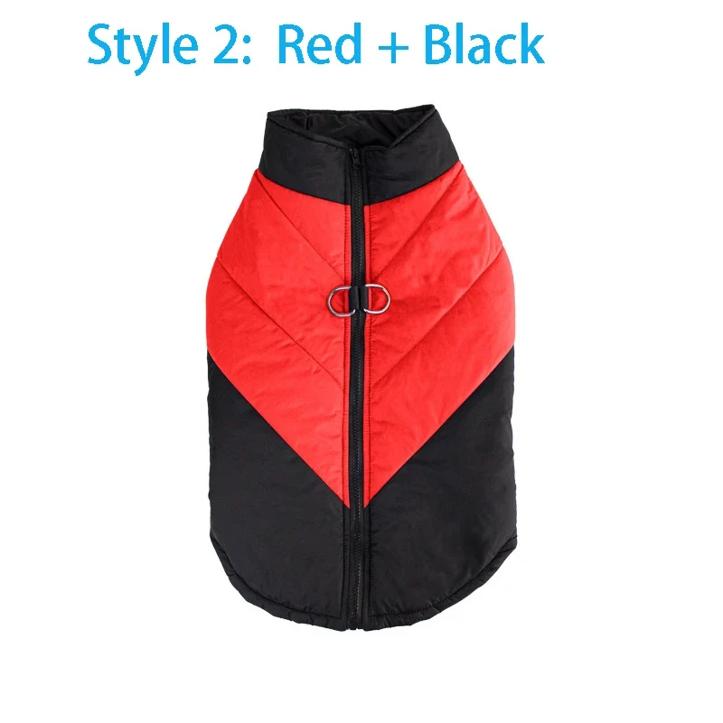 Waterproof Dog Jacket Winter Warm Dog Clothes for Small Large Dogs Puppy Vest Chihuahua Coat French Bulldog Yorkie Pug Costume