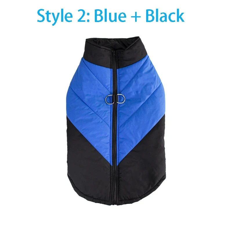 Waterproof Dog Jacket Winter Warm Dog Clothes for Small Large Dogs Puppy Vest Chihuahua Coat French Bulldog Yorkie Pug Costume