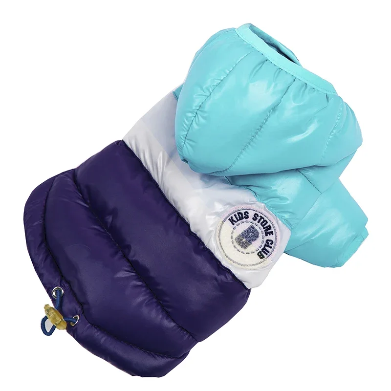 Winter Dog Clothes Pet Warm Down Jacket Waterproof Puppy Coat Hoodies Clothes For Small Dogs Chihuahua French Bulldog Clothing