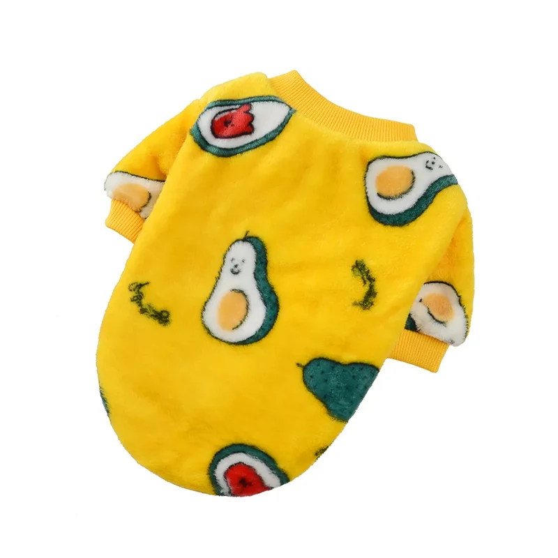 Autumn Winter Warm Puppy Fleece Clothes For Small Dogs Cats Soft Cozy Sweatshirts Chihuahua Spring Costume Yorkshire Pug Jacket
