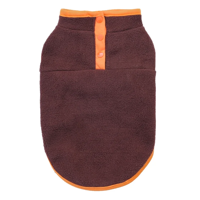 Fleece Dog Clothes For Small Dogs Spring Autumn Warm Puppy Cats Vest Shih Tzu Chihuahua Clothing French Bulldog Jacket Pug Coats