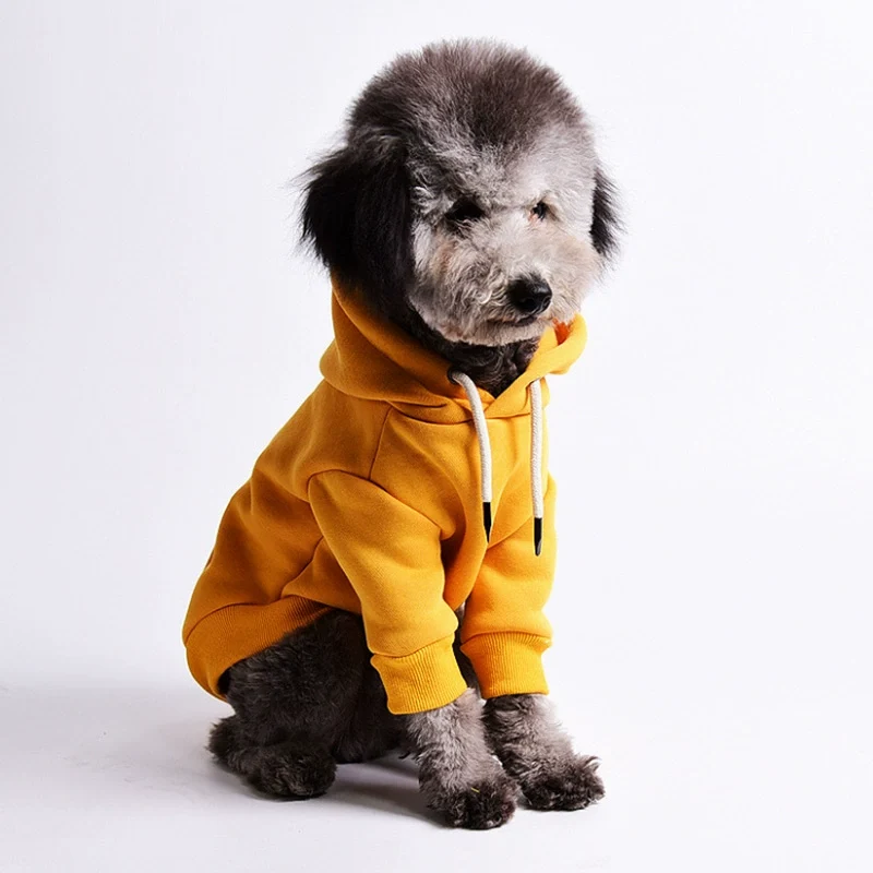 French Bulldog Clothes Dog Autumn and Winter Clothing Thickened Sweater Teddy VIP Shiba Inu Pet Cotton-Padded Coat Pug Corgi Cotton-Padded Coat