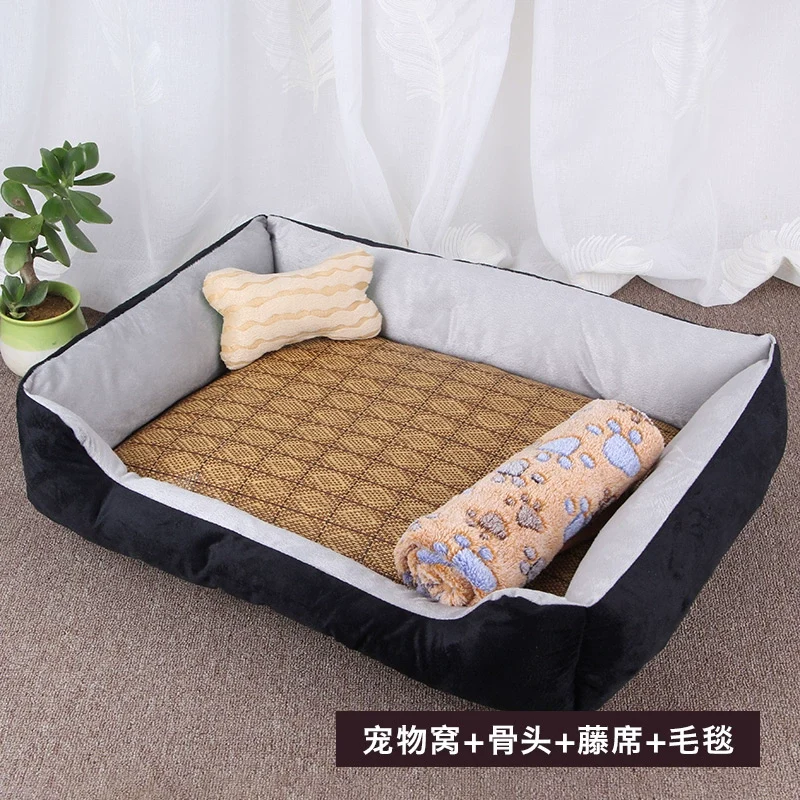 All Year Round Neutral Doghouse Cathouse Winter Warm Teddy Dog Sleeping Mat Floor Mat Pet Bed Products for Summer Dog Bed