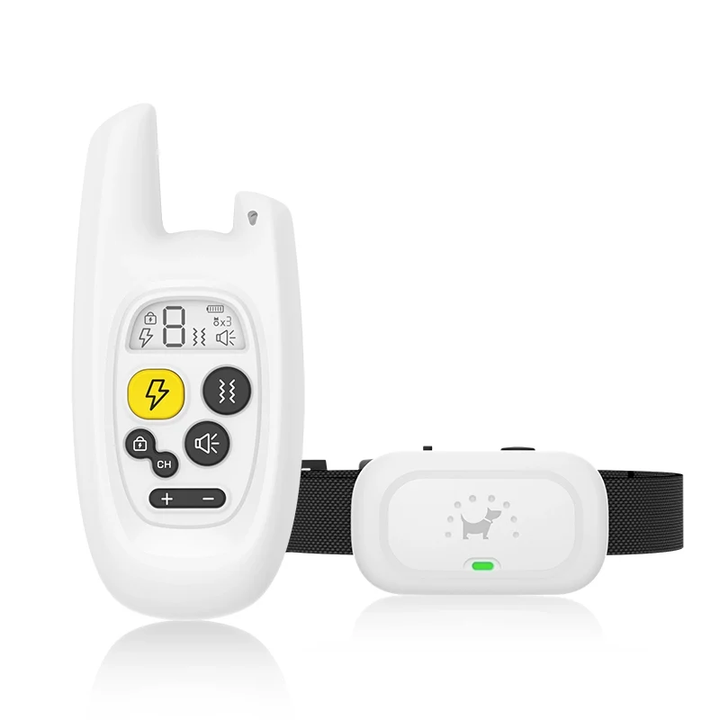 Remote Control Dog Trainer Dog Anti-Bark Electric Shock Collar Large Dog Training Electric Ring Small Size Dogs Bark Stopper Dog Training Handy Gadget