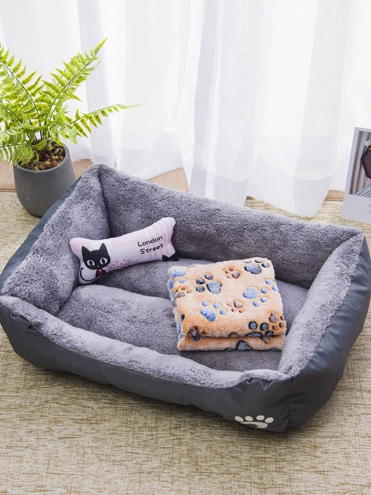 Kennel All Year Round Neutral Small Medium Large Dog Pet Cat Nest Teddy Season Winter Warm Dog Supplies Mattress