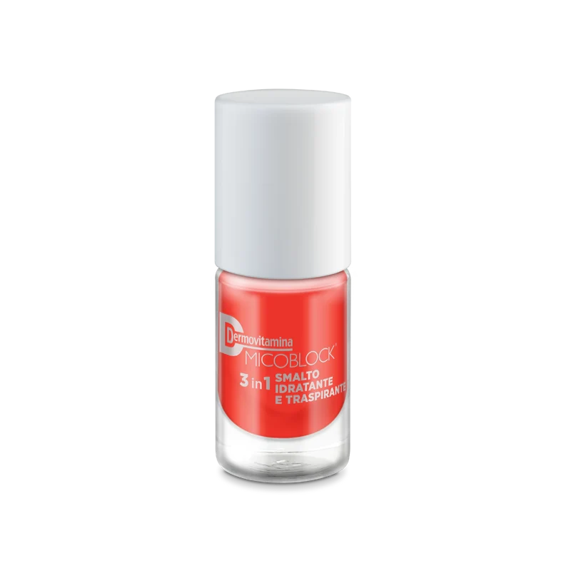 Dermovitamina Micoblock 3 In 1 Smalto Arancio Brillante 5ml