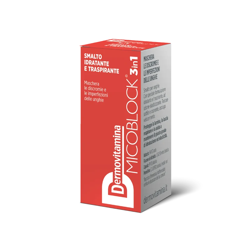 Dermovitamina Micoblock 3 In 1 Smalto Arancio Brillante 5ml