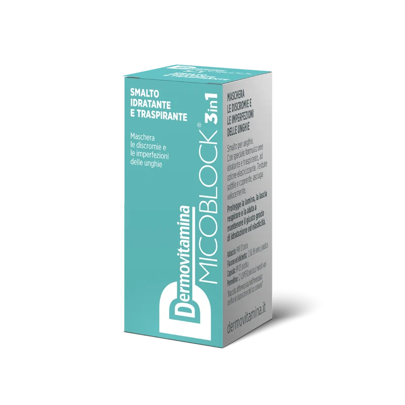 Dermovitamina Micoblock 3 In 1 Smalto Turchese 5ml