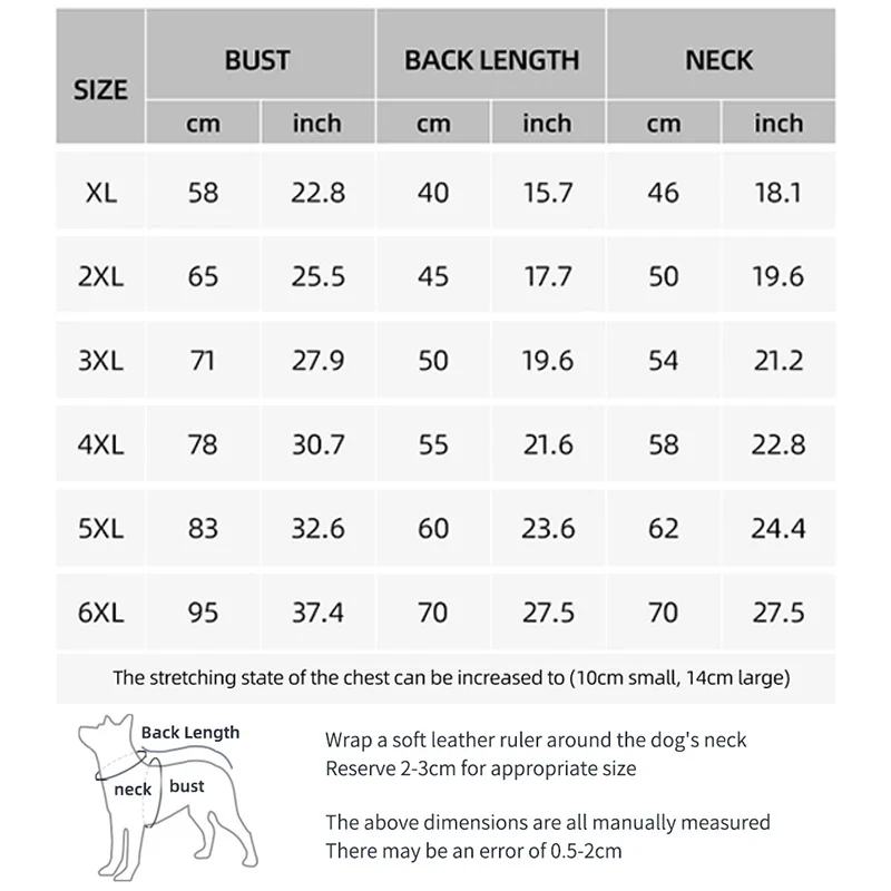 Big Dog Jacket Waterproof Dog Clothes for Medium Large Dogs Winter Pet Costume French Bulldog Coat Labrador German Shepherd Vest