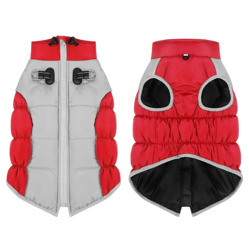 Big Dog Jacket Waterproof Dog Clothes for Medium Large Dogs Winter Pet Costume French Bulldog Coat Labrador German Shepherd Vest