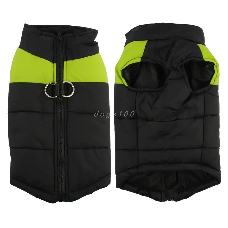 Winter Pet Dog Puppy Clothes Vest Jacket Chihuahua Clothing Warm Dog Clothes Coat For Small Medium Large Dogs 4 Colors S-5XL