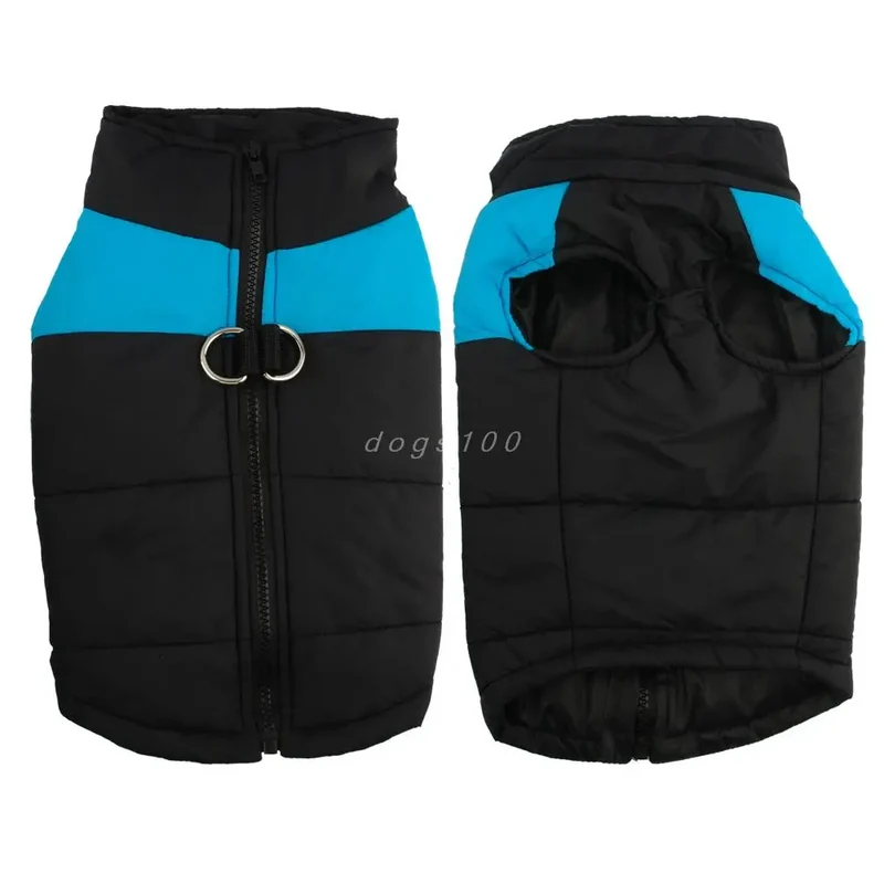 Winter Pet Dog Puppy Clothes Vest Jacket Chihuahua Clothing Warm Dog Clothes Coat For Small Medium Large Dogs 4 Colors S-5XL