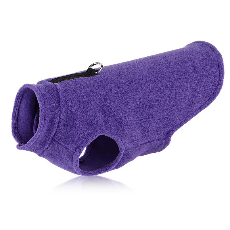Soft Small Dog Clothes Vest Winter Pet Clothes Warm Fleece Puppy Cat Clothing Jacket French Bulldog Coat for Small Medium Dogs