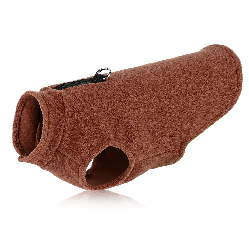 Soft Small Dog Clothes Vest Winter Pet Clothes Warm Fleece Puppy Cat Clothing Jacket French Bulldog Coat for Small Medium Dogs