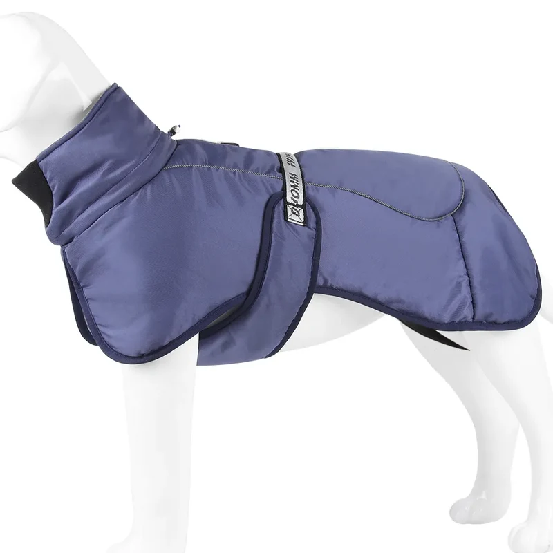 Winter Dog Clothes For Medium Large Dogs Windproof Reflective Warm Jacket Coat French Bulldog Coat Dachshund Labrador Outfits