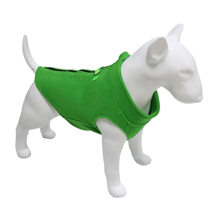 Fleece Dog Clothes For Small Medium Dogs Winter Warm Puppy Clothing French Bulldog Coat Pug Costume Poodle Jacket Chihuahua Vest