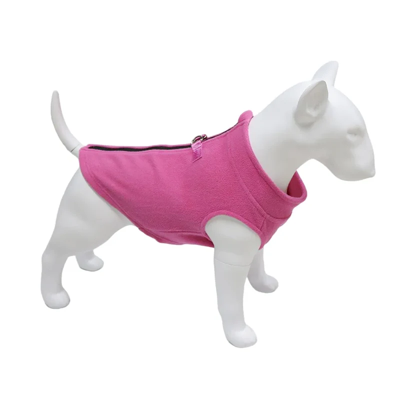 Fleece Dog Clothes For Small Medium Dogs Winter Warm Puppy Clothing French Bulldog Coat Pug Costume Poodle Jacket Chihuahua Vest