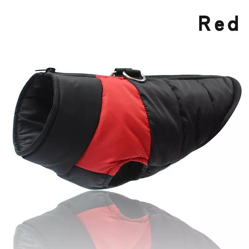 Waterproof Dog Clothes Vest Jacket Fashion Thicken Warm Dog Cotton Coat For Small Large Dogs Puppy Pug Coat Dogs Pets Clothing