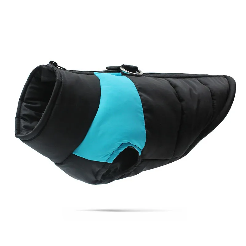 Winter Warm Dog Clothes Waterproof Outfit Vest For Big Small Medium Dogs Pet Puppy Padded Labrador French Bulldog Jacket Coat