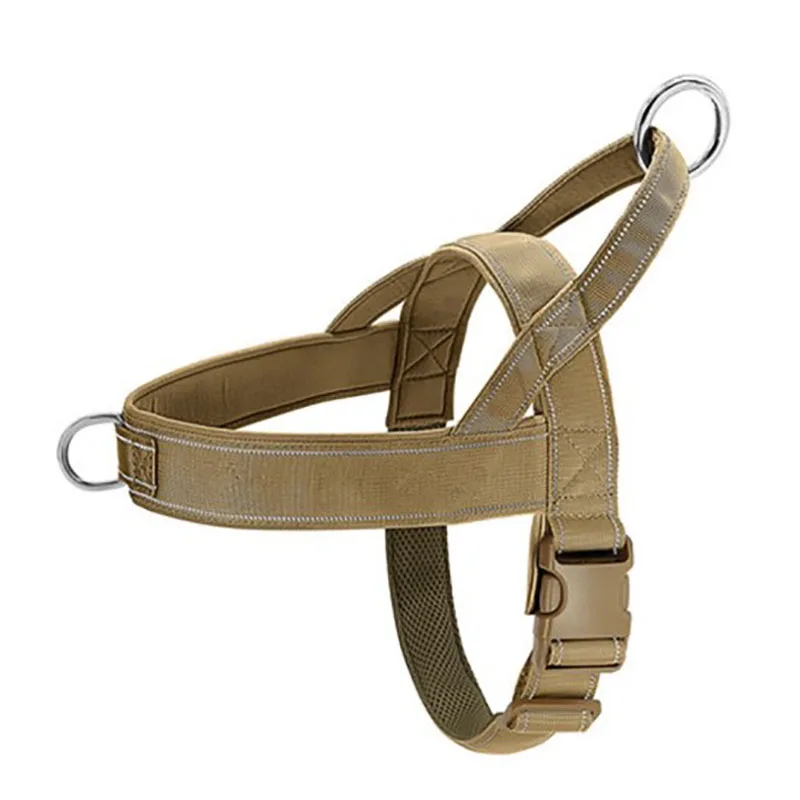Large Dog Harness Military Training No Pull Pet Dog Harness Vest Reflective Tactical Harnesses For Medium Large Dogs Bulldog