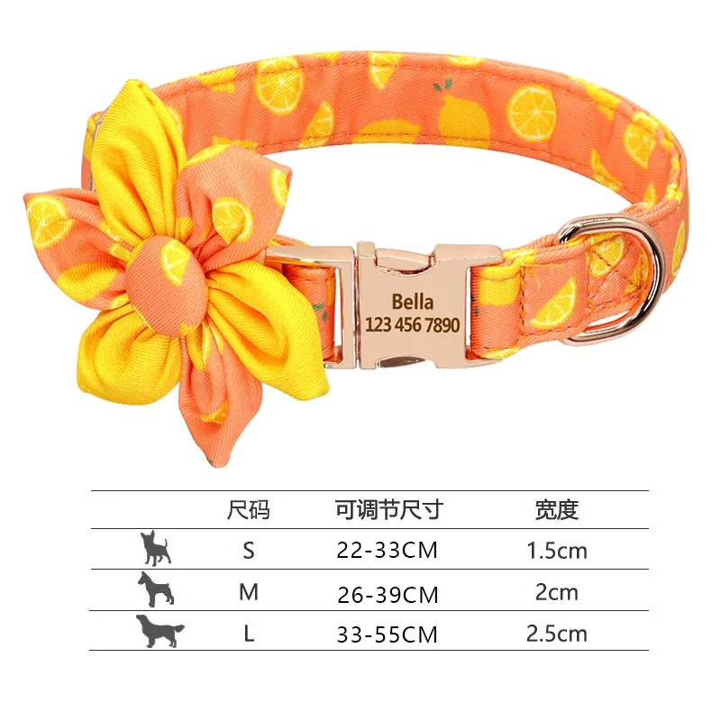 Teddy Lettering Anti-Lost Medium Large Dog Pet Dog
