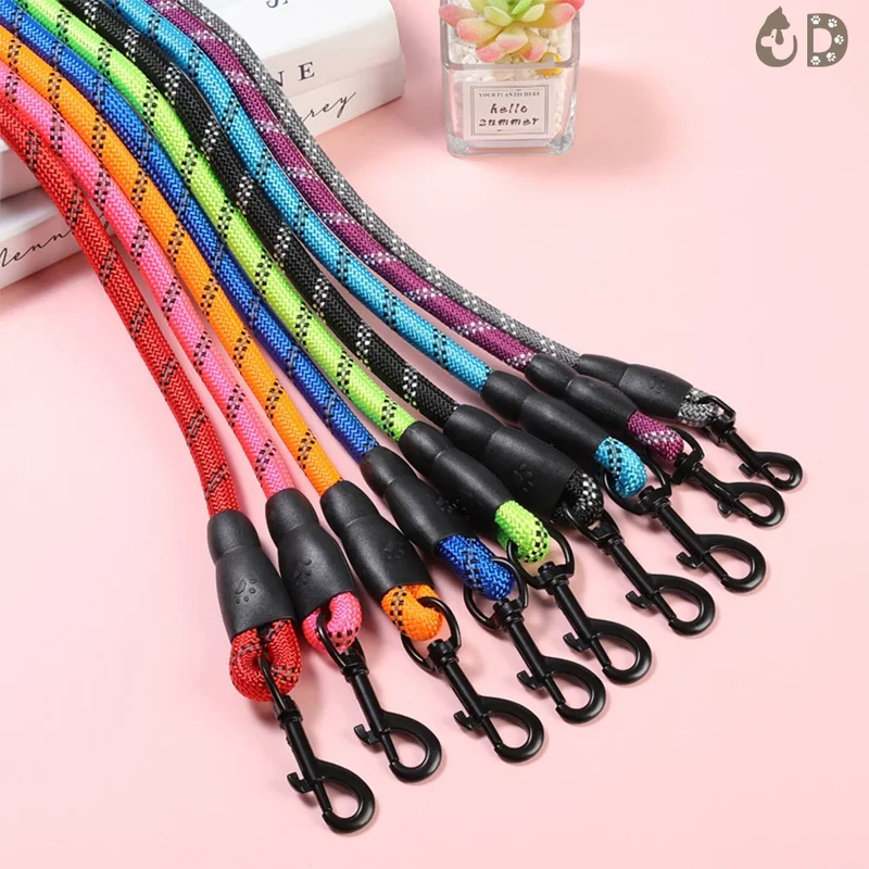 Dog Leash 120/150/200/300cm Nylon Pet Leashes Reflective Dog Leash For Medium Small Large Dog Leashes Ropes Pet Accessories