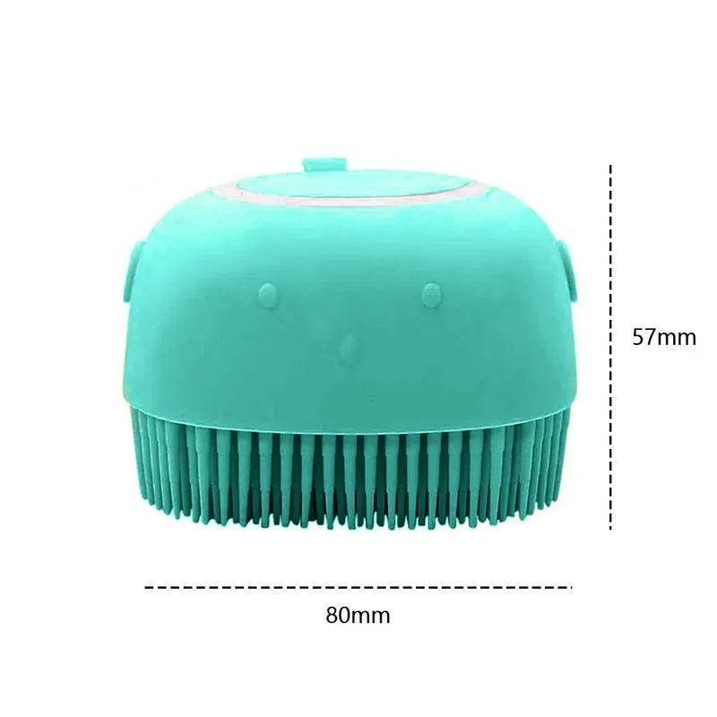 Pet Accessories Shampoo Massager Brush Bathroom Puppy Cat Massage Comb Grooming Shower Brush For Bathing Soft Brushes For Dogs