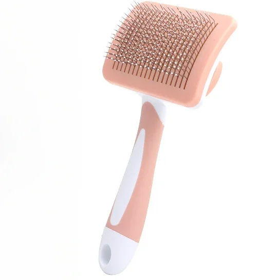 Pet Comb Stainless Steel Needle Comb Dog And Cat Hair Removal Floating Hair Cleaning Beauty Skin Care Pet Dog Cleaning Brush